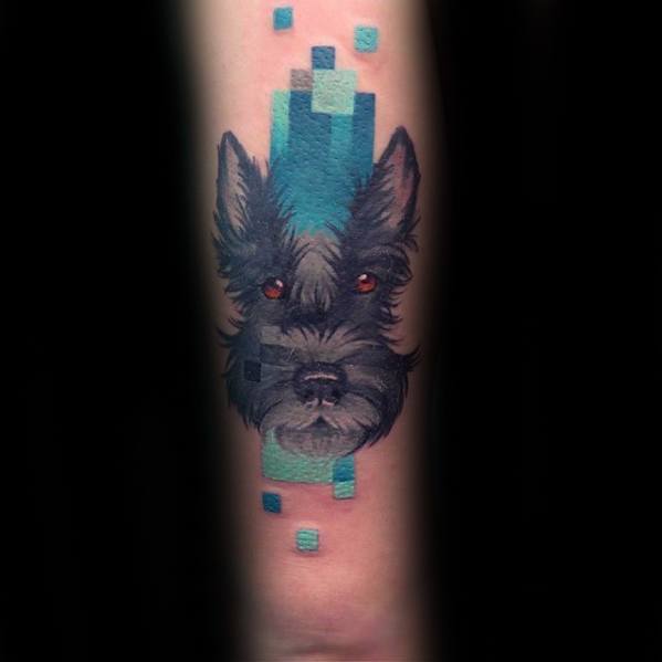 pixel design tattoo 17