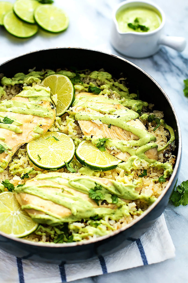 Cilantro Lime Chicken and Rice