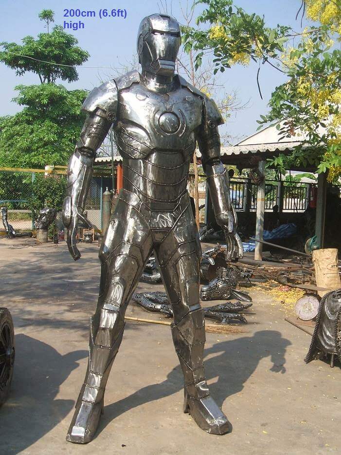 Huge Scrap Metal Sculptures From Thailand That Bring Your 