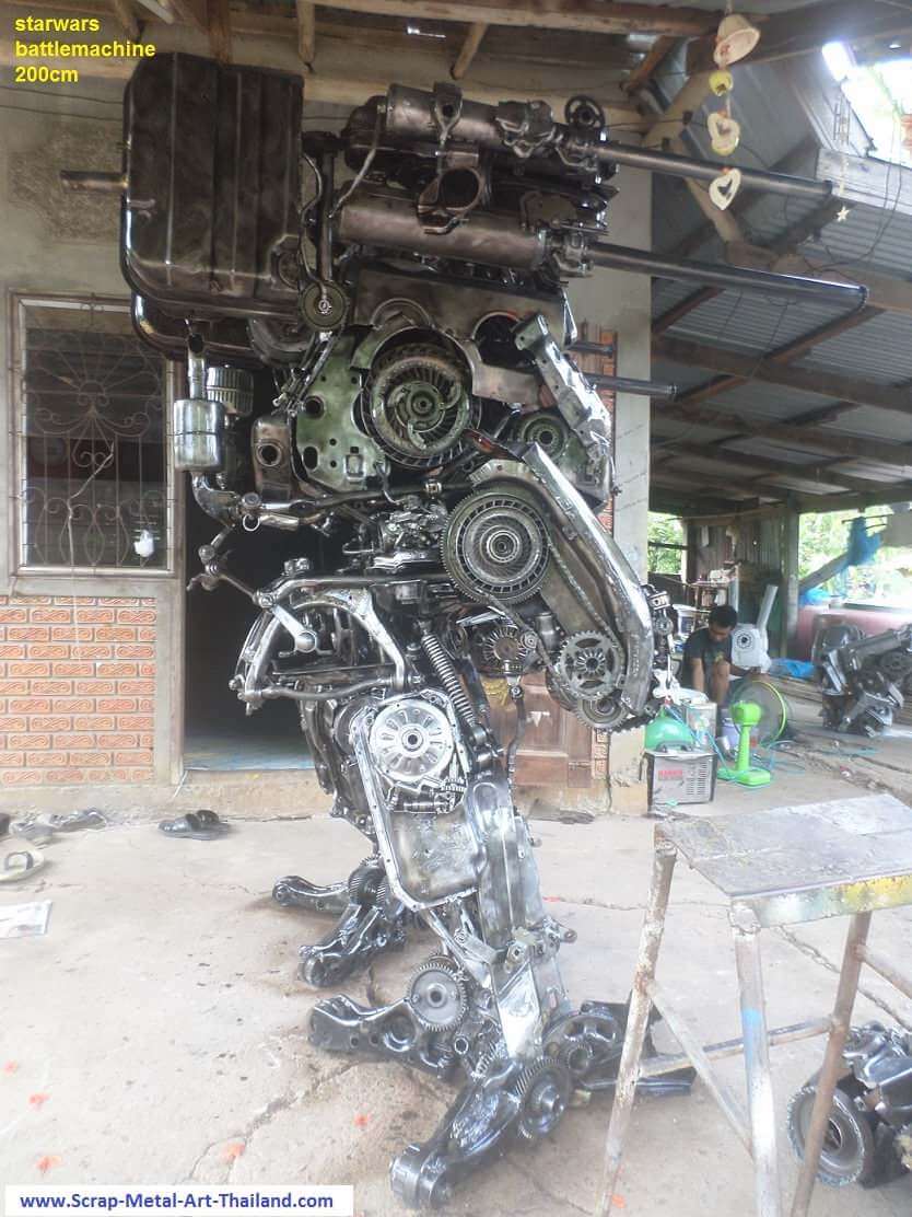 scrap metal art thailand 13 (1)