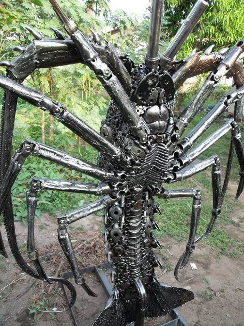 scrap metal art thailand 7 (1)