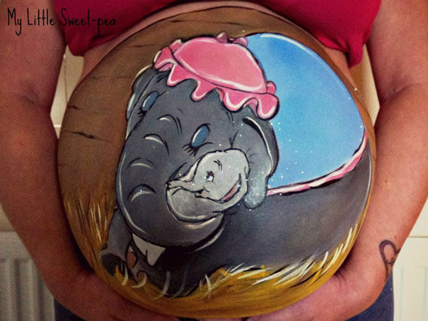 baby belly paintings 14 (1)