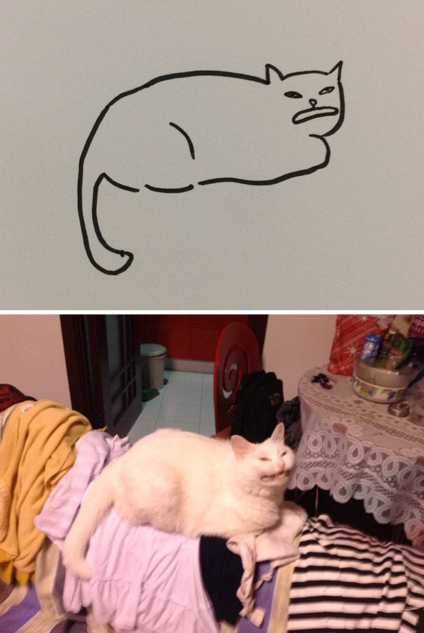 cat painting 13