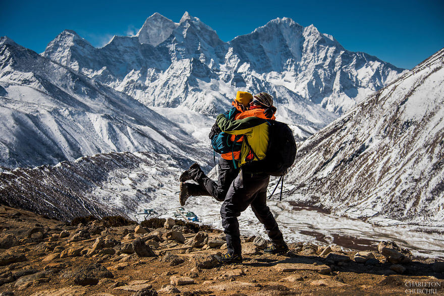 couple gets married on mount everest 14 (1)