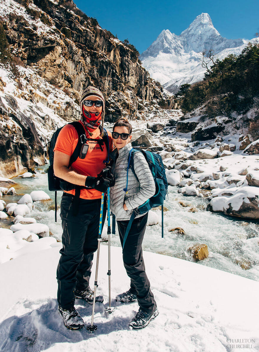 couple gets married on mount everest 15 (1)