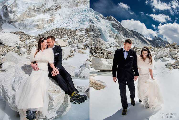 couple gets married on mount everest 4 (1)