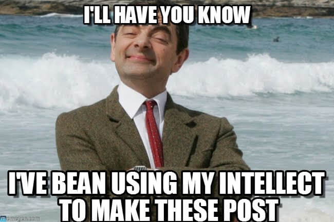 mr bean meme 2