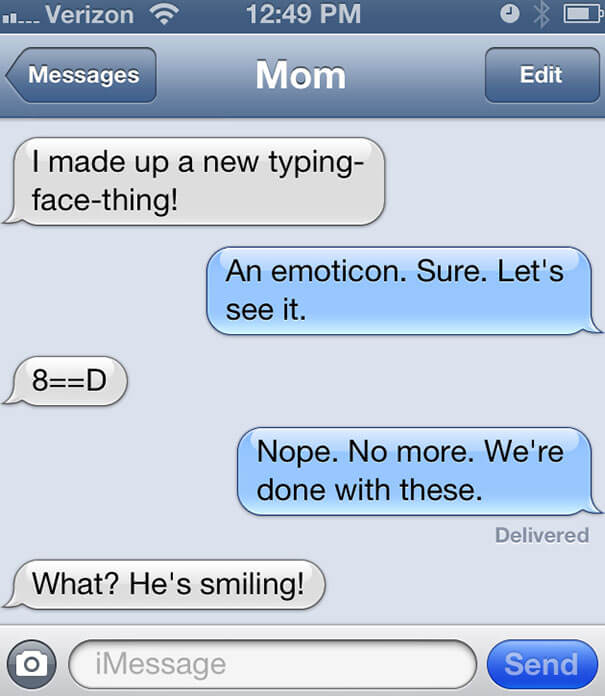 parents shouldn't text 2