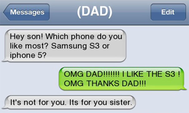 parents funny text 20