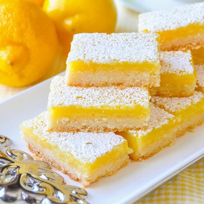 Super Easy Lemon Bars