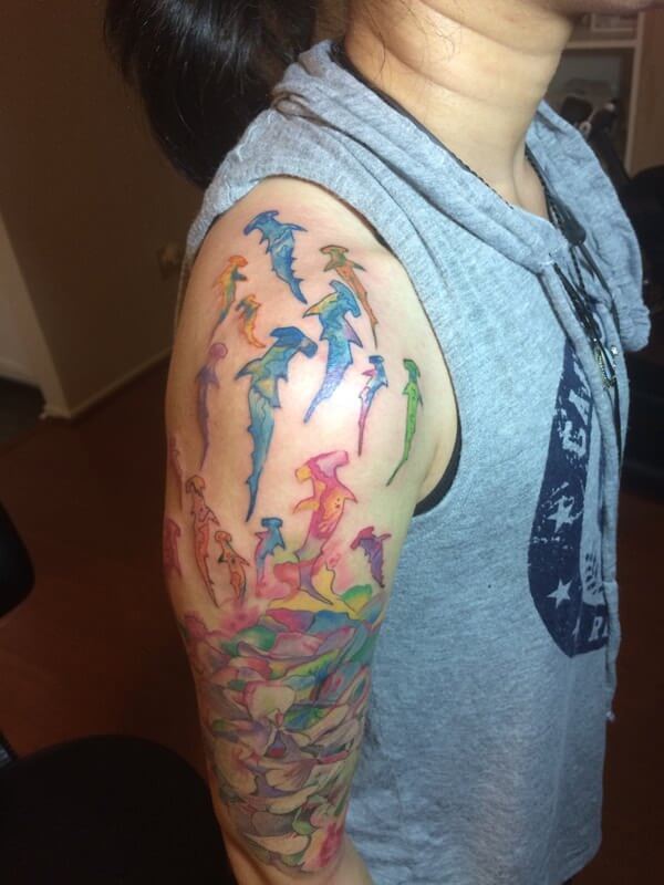 water based color tattoo 39