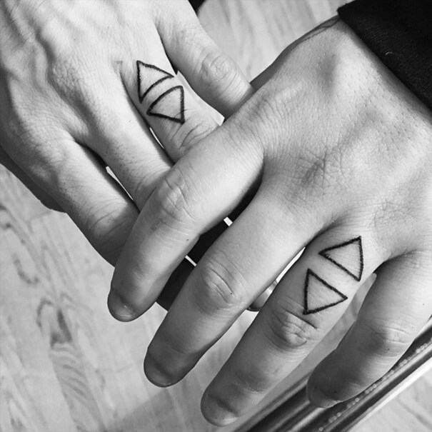 52 Wedding Tattoos By Couples Who Mark Their Big Day By Getting Their ...