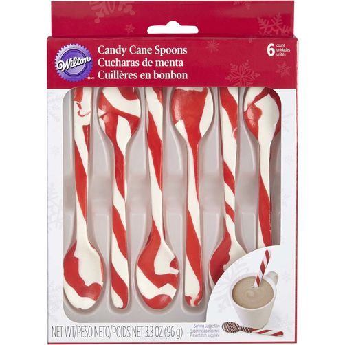 Peppermint Candy Cane Spoon