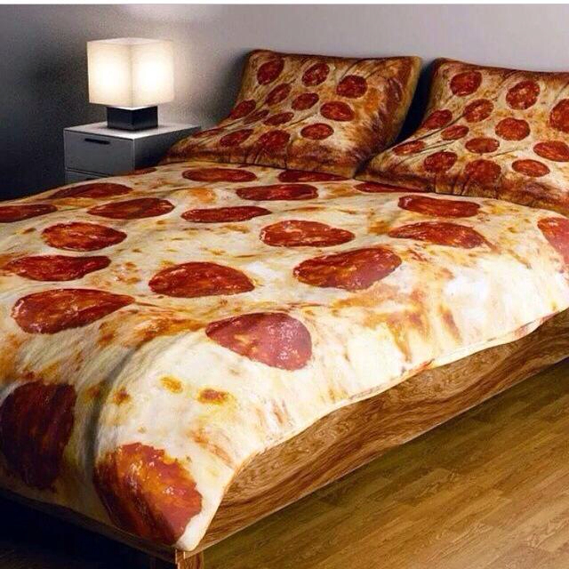 Pizza Bed Cover