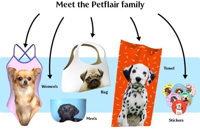 Pet flair dog swimsuit 7 (1)