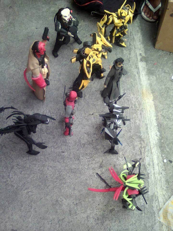 action figures from used flip flops 8 (1)