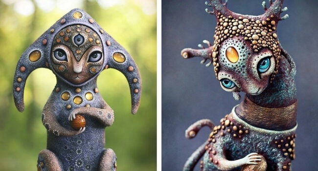Maryana Kopylova Cute Mythical Creatures Brings Fantasy Closer Into Our Own  Lives And We Love It