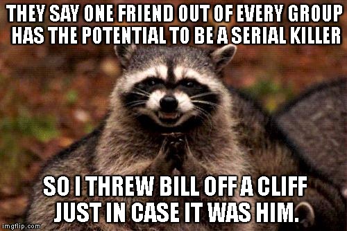 evil raccoon meme 11 (1)