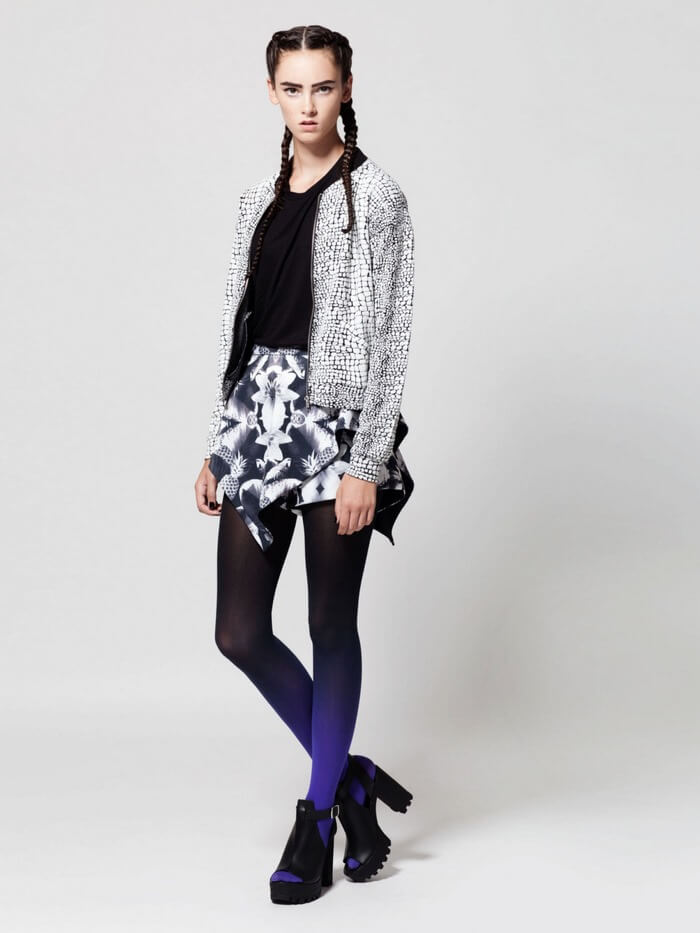 These Hand Dyed Ombre Tights By Tiffany Ju Will Brighten Up Your Winter ...