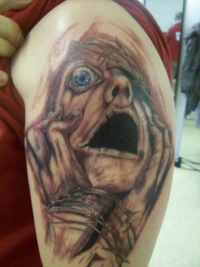 scary tattoos