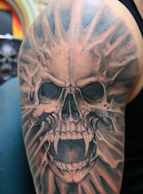 33 Scary Tattoos That Are So Creepy They Will Haunt Your Dreams