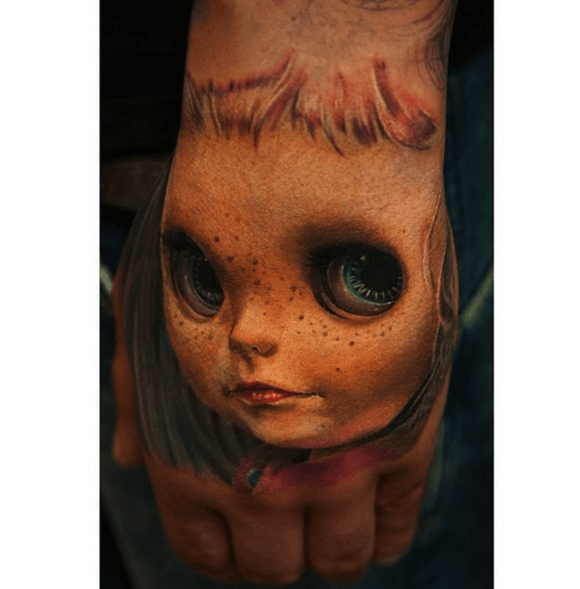 33 Scary Tattoos That Are So Creepy They Will Haunt Your Dreams 8952