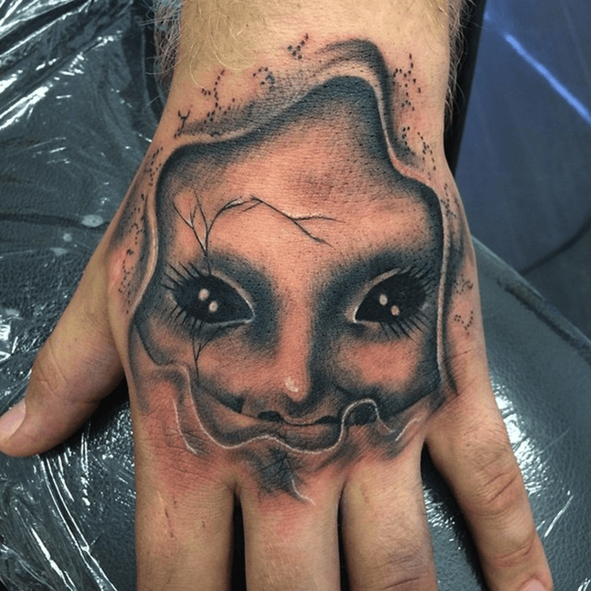 Aggregate more than 83 gothic small spooky tattoos best  thtantai2