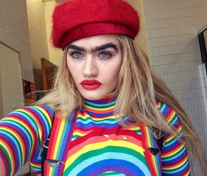 Popular Model Sophia Hadjipanteli Refuses To Pluck Her Unibrow And