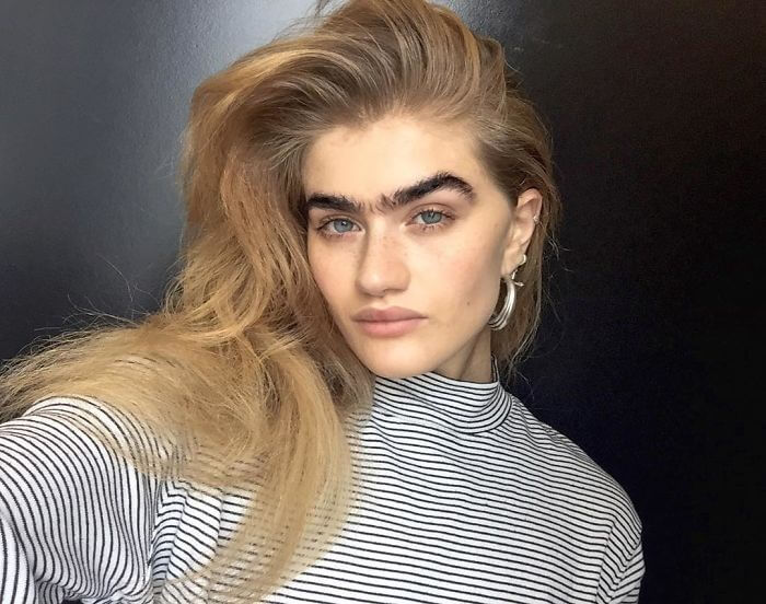 Popular Model Sophia Hadjipanteli Refuses To Pluck Her Unibrow And ...