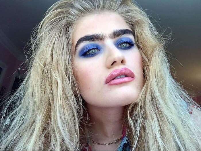 Popular Model Sophia Hadjipanteli Refuses To Pluck Her Unibrow And Challenges Beauty Stereotypes 