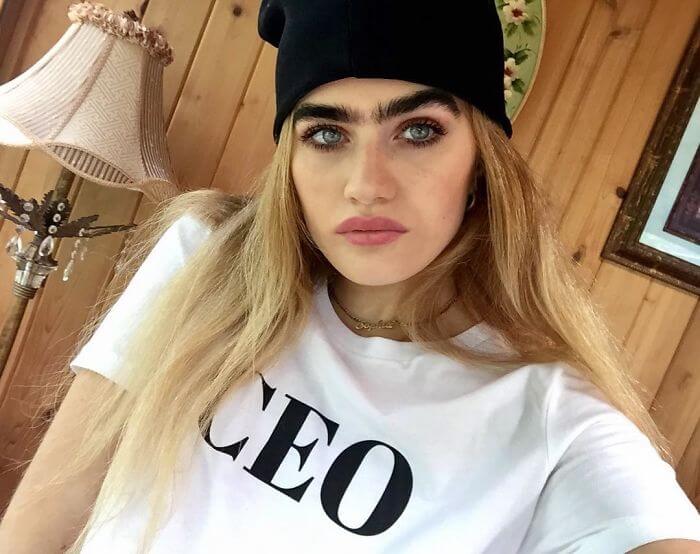 Popular Model Sophia Hadjipanteli Refuses To Pluck Her Unibrow And 