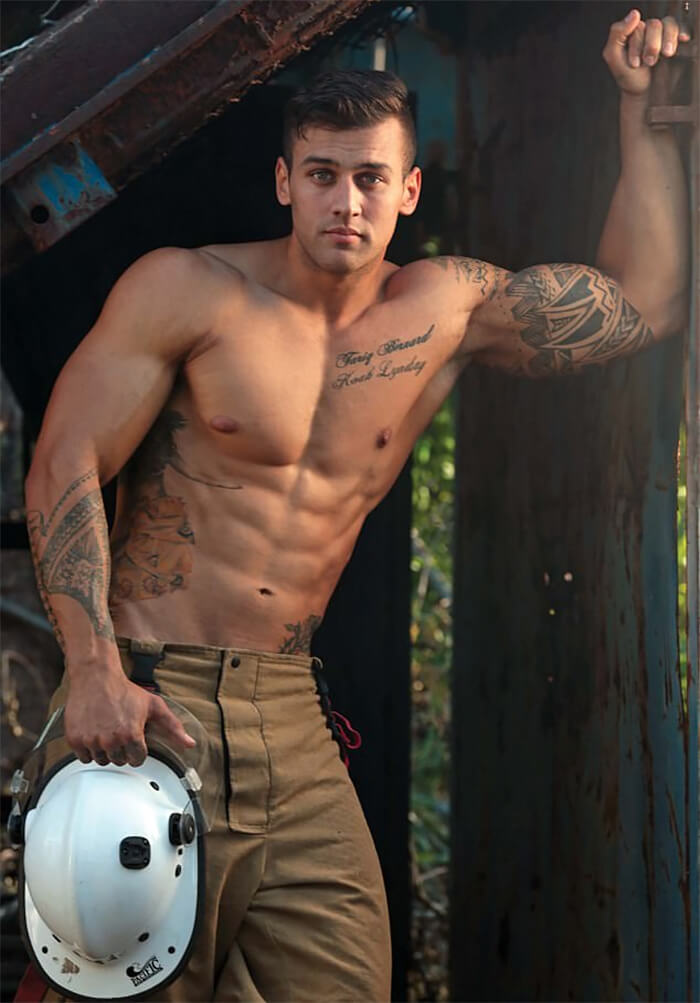 2018 Australian Firefighters Calendar Featuring Hot Dudes With Cute