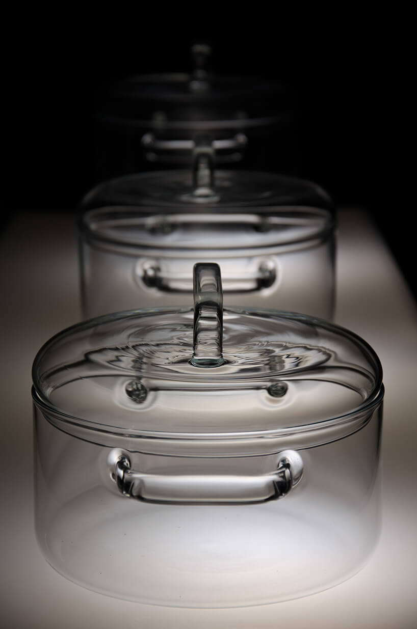 Designer Huy Pham Presents Crystal Clear Glass Pots And