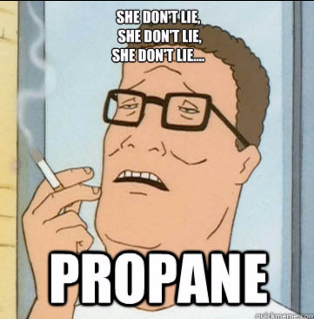 Propane hank hill meme