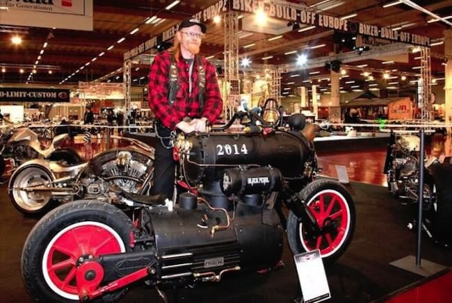 This Steam Powered Motorcycle Is Fully Functional And We Want To Ride ...