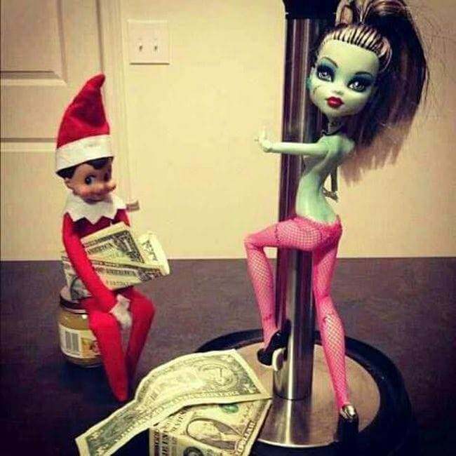 24 Bad Elf On The Shelf Pictures Proving Dads