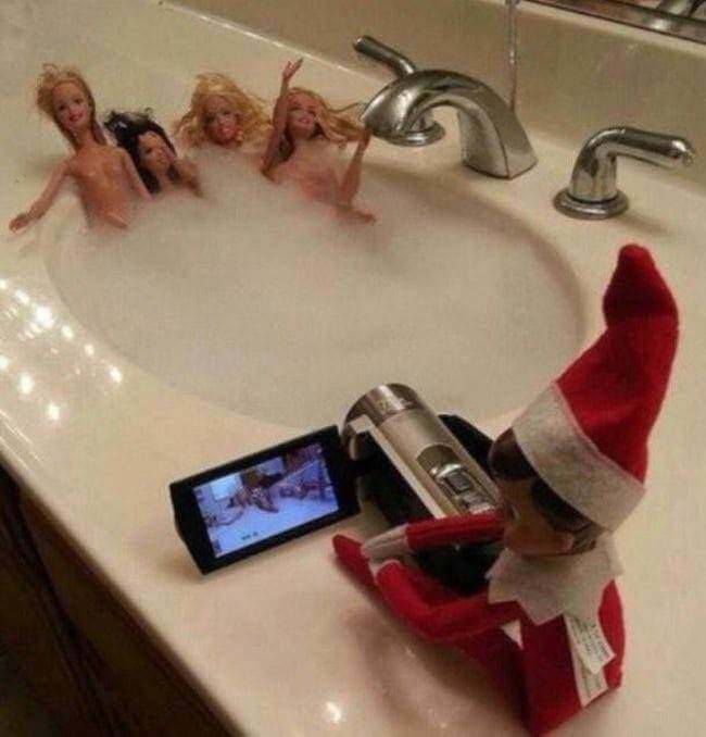 bad elf on the shelf