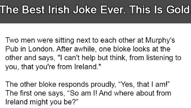 Best Irish Joke Ever + 15 Other Funny Irish Jokes To Crack You Up