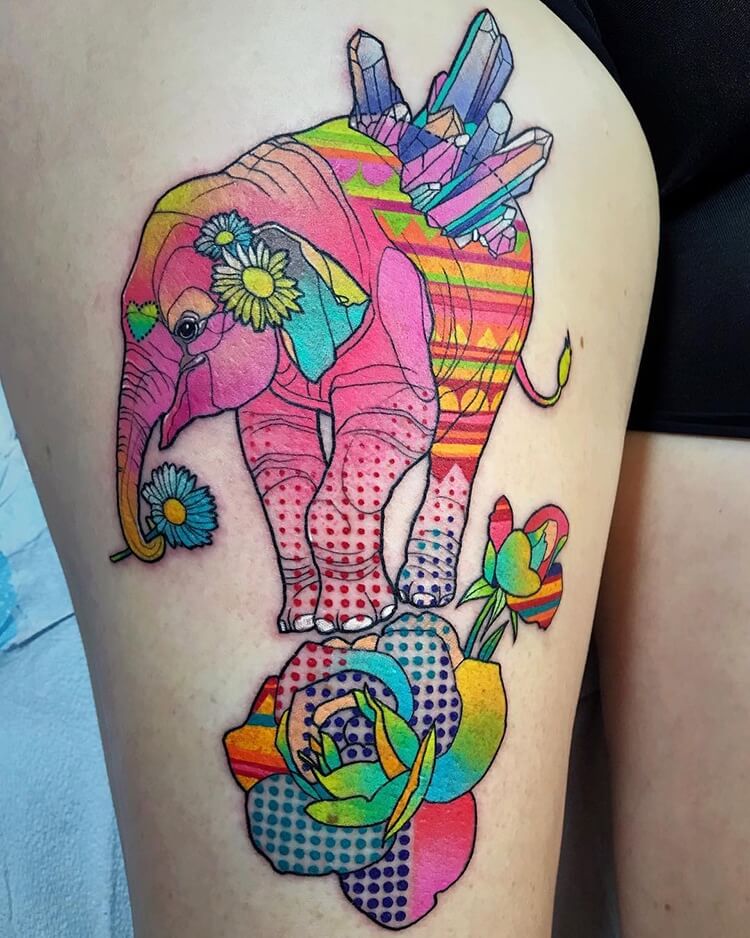 colorful animal tattoos 17 (1)