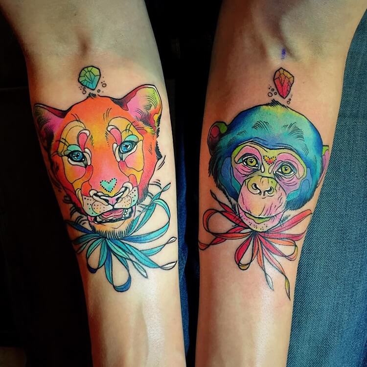 vibrant animal tattoos 2 (1)