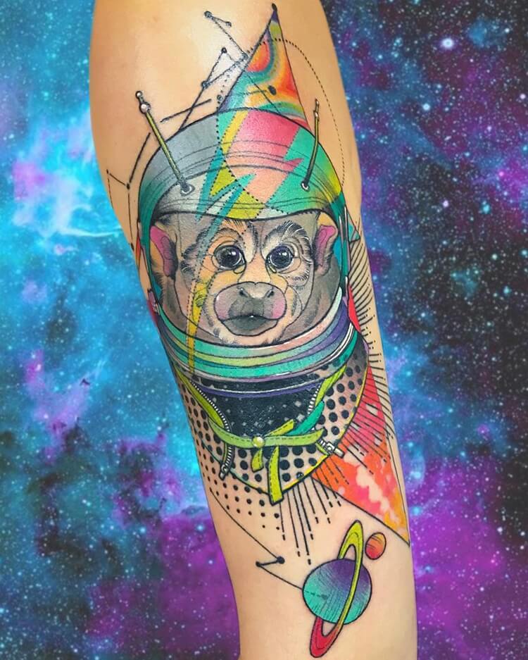 vibrant geometric tattoos 9 (1)