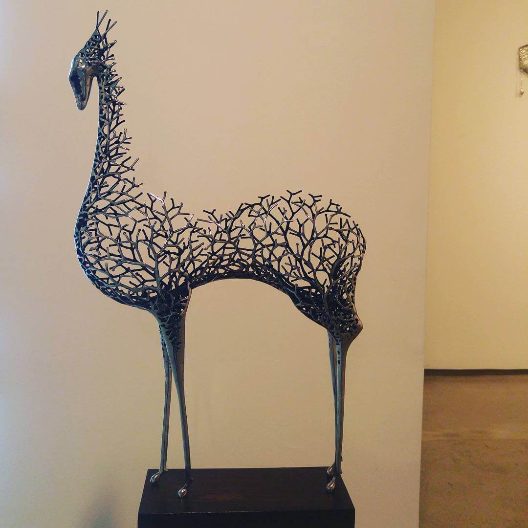 Kang Dong Hyun metal sculpture animals 11 (1)