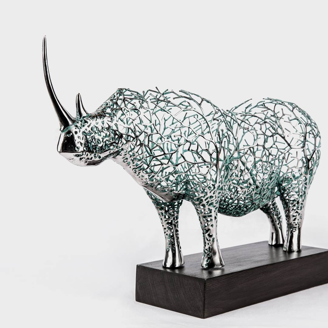 Kang Dong Hyun metal sculpture animals 6 (1)