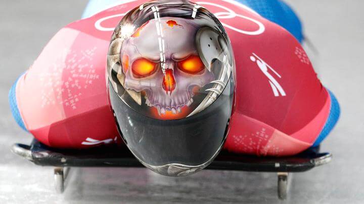 Olympic Skeleton athletes helmets art 2 (1)