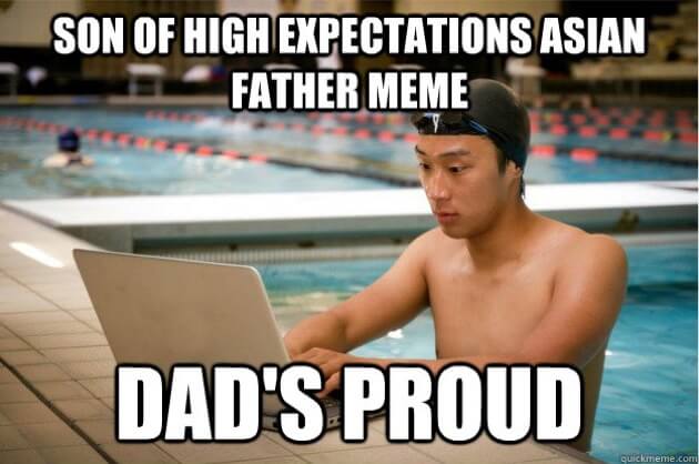 funny asian dad meme