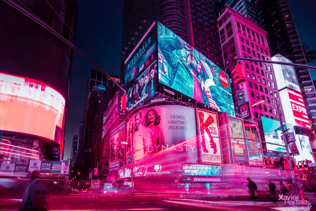 Xavier Portela is Back With Stunning New York Glow Pictures