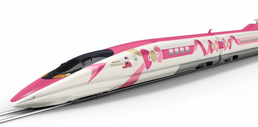 Japan is getting a hello kitty bullet train