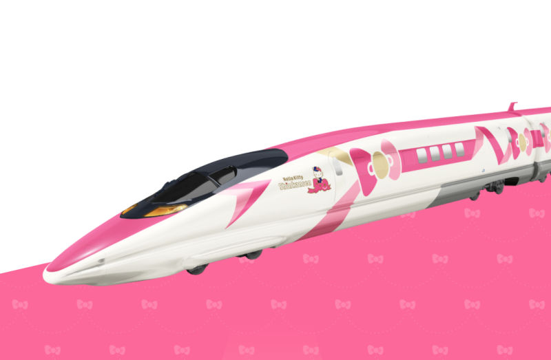 Japan is getting a hello kitty bullet train