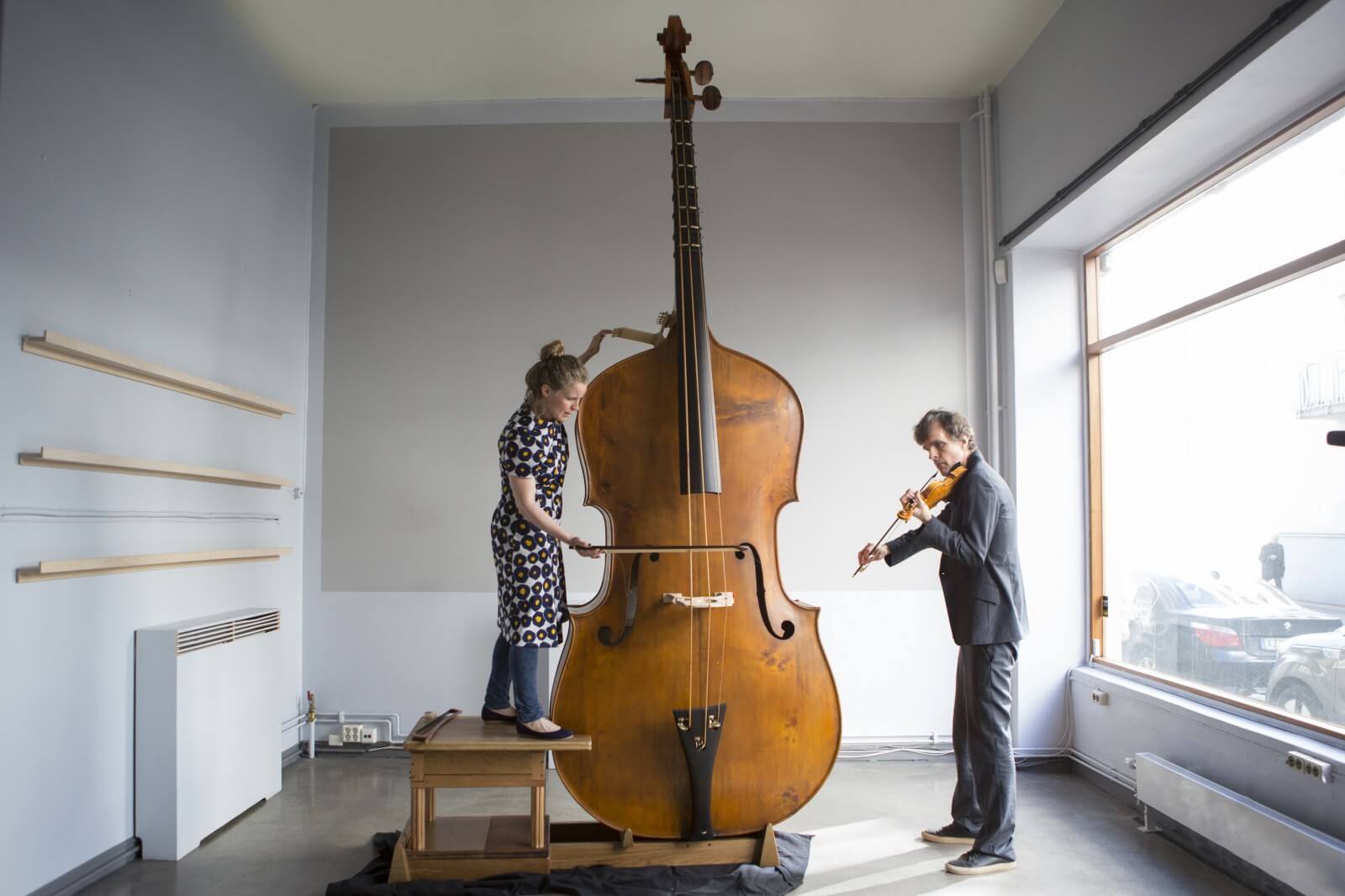 three stringed instrument