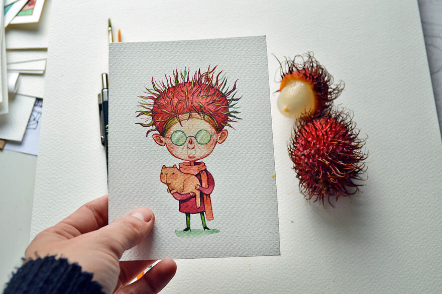 fruit illustrations marija tiurina 5 (1)